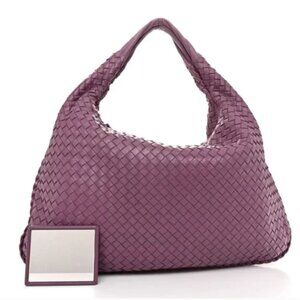 BOTTEGA VENETA NAPPA LEATHER INTRECCIATO LARGE VENETA HOBO, COROT